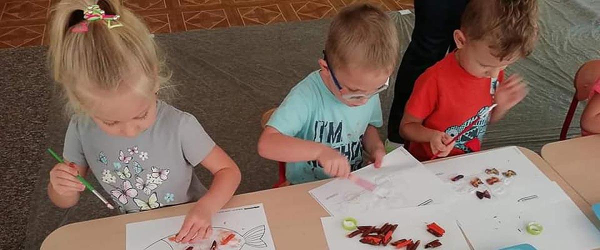 Creative workshops in kindergarten